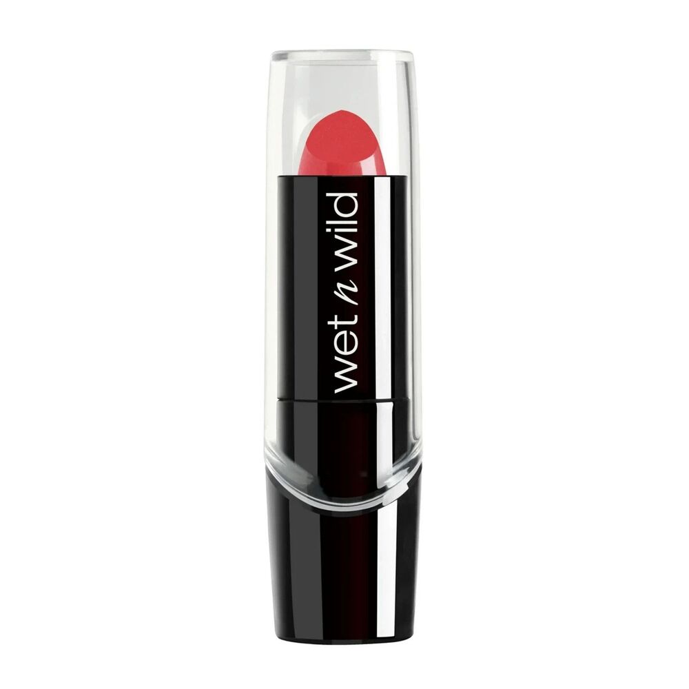 Wet N Wild Lipstick 542B HOT PARIS PINK, vibrant fuchsia satin pink SEALED